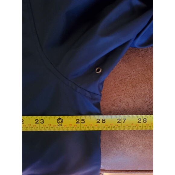 Nike Track Jacket Mens Size XL Navy Blue Lined Full Zip Pockets Lightweight Logo - Picture 10 of 10